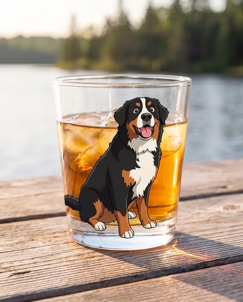 Le Bas, verre transparent imprimé